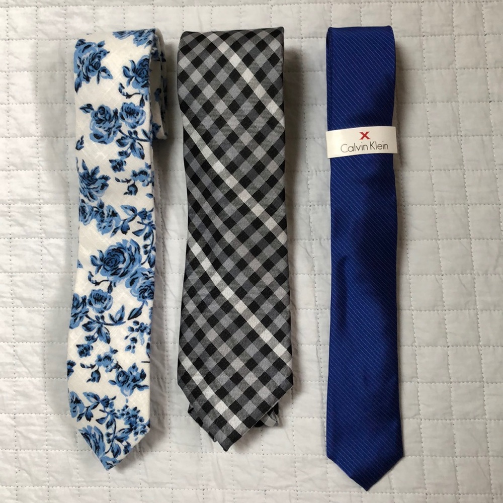 Men’s ties- 3 for the price of one!